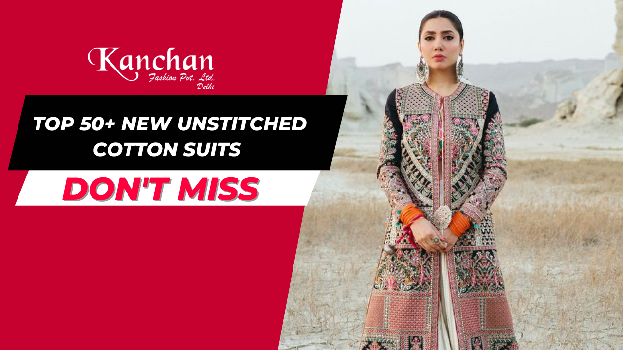 TOP 50+ New Unstitched Cotton Suits - Unstitched Cotton Suits